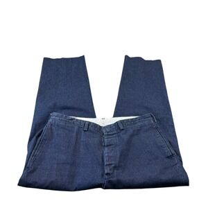 Polo Ralph Lauren Indigo Denim USA Men's Unfinished Jeans Size 38